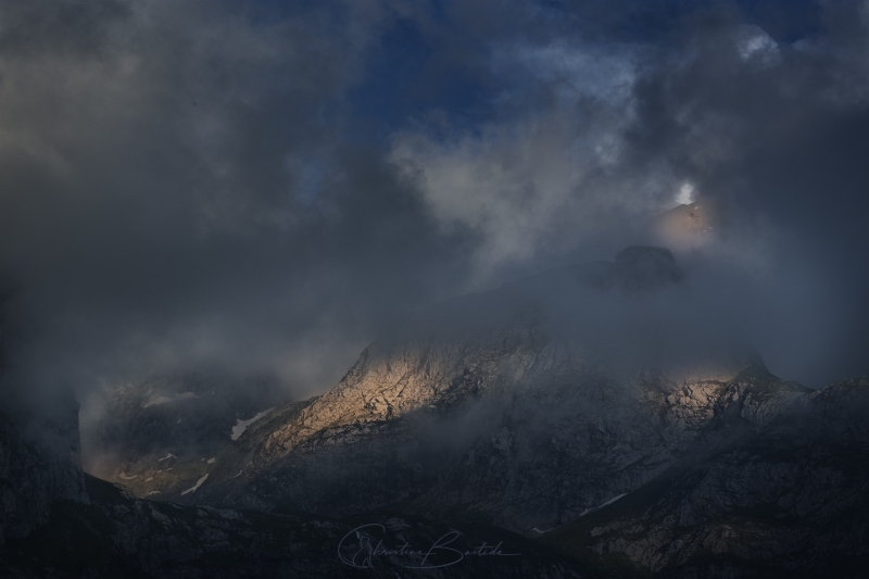 Entre les nuages